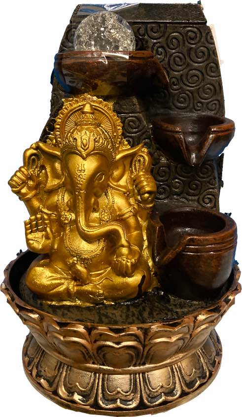 Fontána Ganesha 30cm  GF030-11