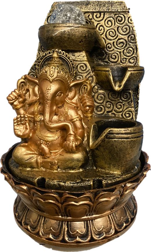 Fontána Ganesha 30cm  GF030-12